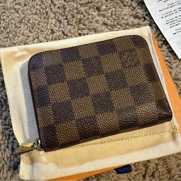 Louis Vuitton Zippy Coin Purse N63070 – Damier Ebene – Made in France 🇫🇷 - Picture 1 of 7